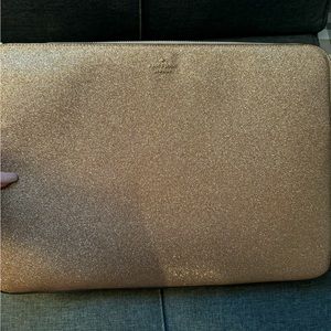 Kate Spade glitter laptop bag